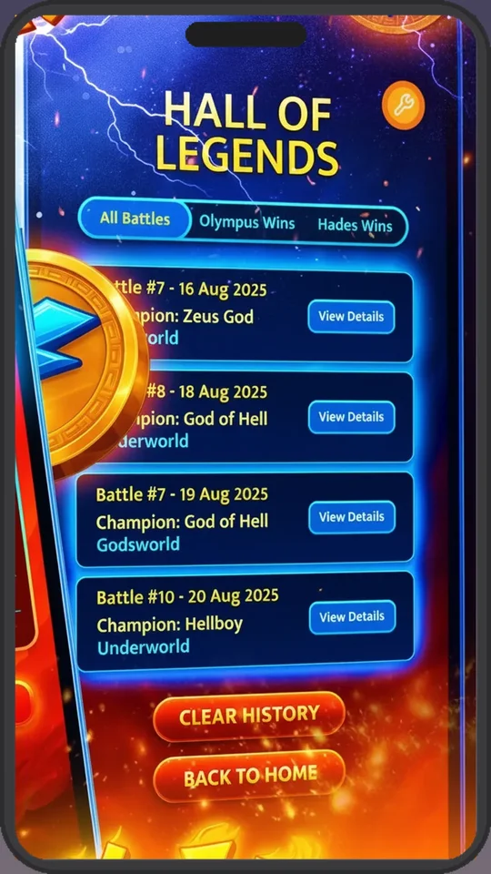 Zeus vs Underworld