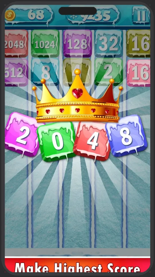 2048: Shoot And Merge Game