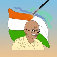 Colouring Book Bharat Ke Veer Application
