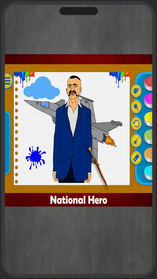 Colouring Book Bharat Ke Veer