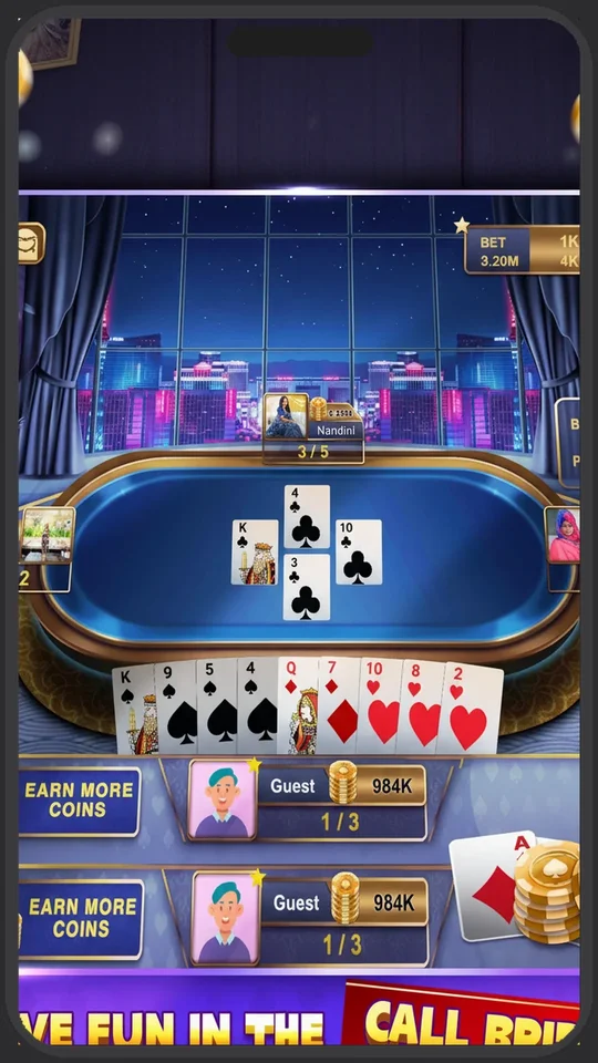 Card King: Callbreak Hazari 29