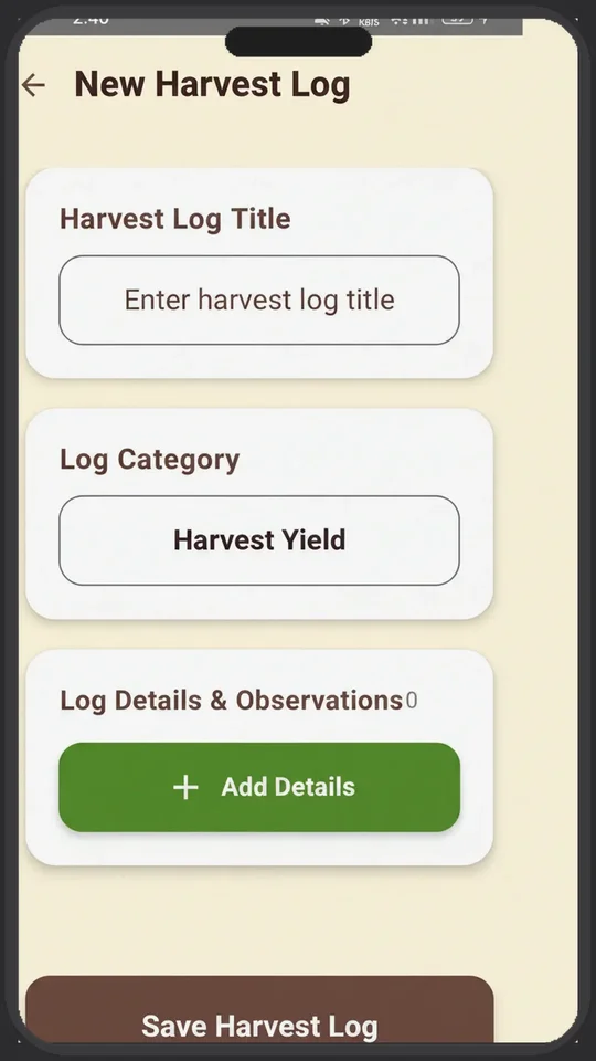 Apple Orchard Log