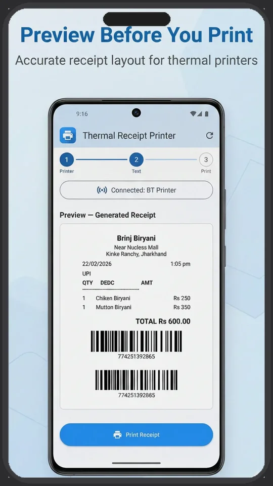 Thermal Receipt Printer