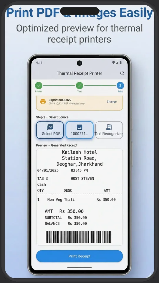 Thermal Receipt Printer