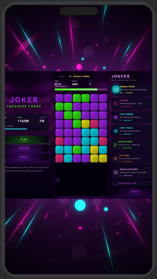 Joker Treasure Cards