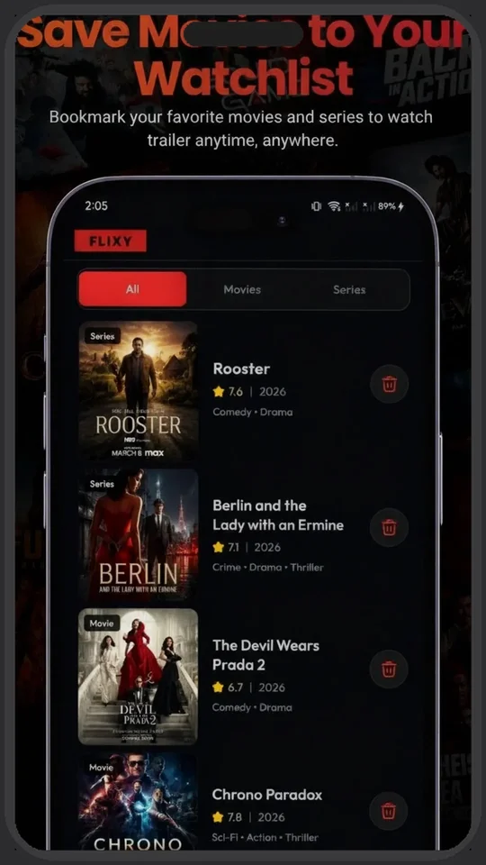Flixy - Movies & Web Series
