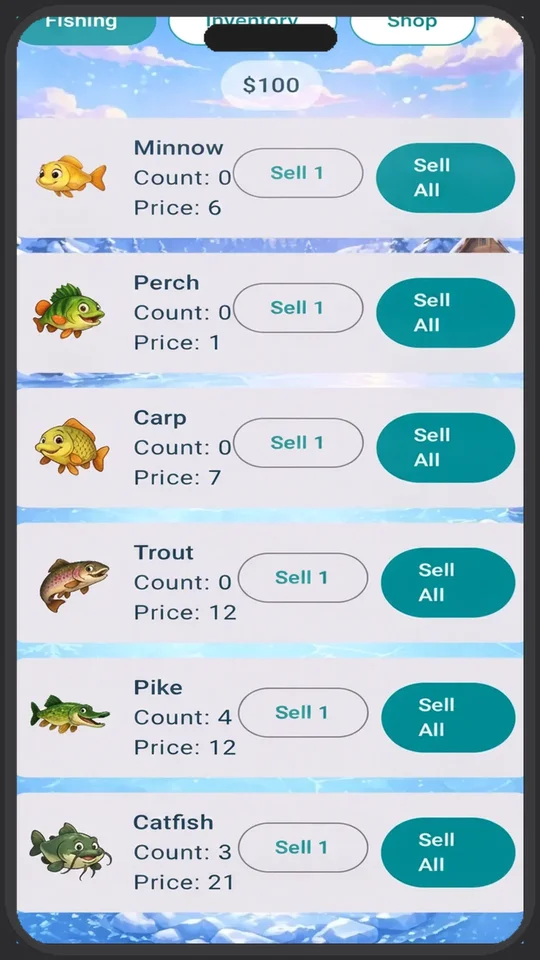 Ice Fishing Prize