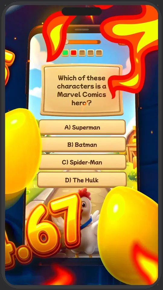 Quiz Cluck Run
