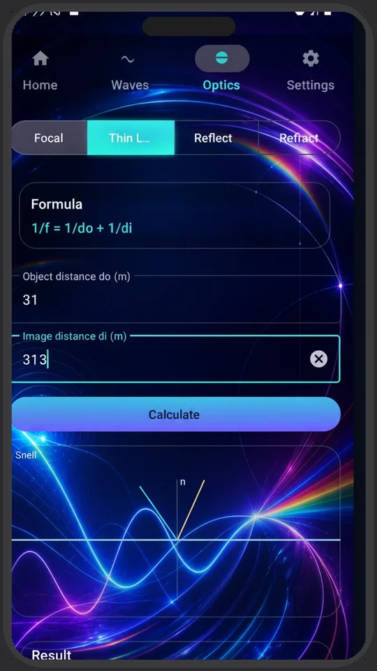 Waves & Optics Helper