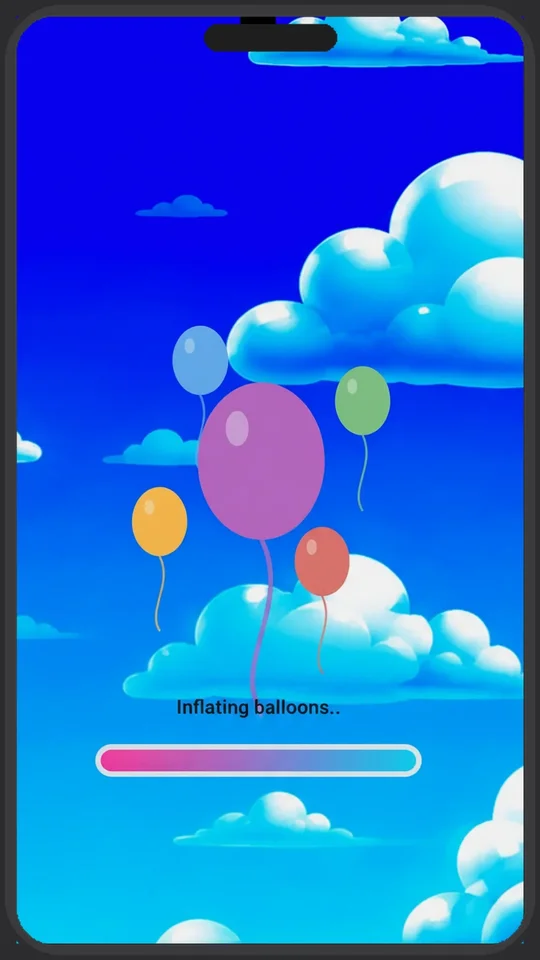 Rainbow Balloons